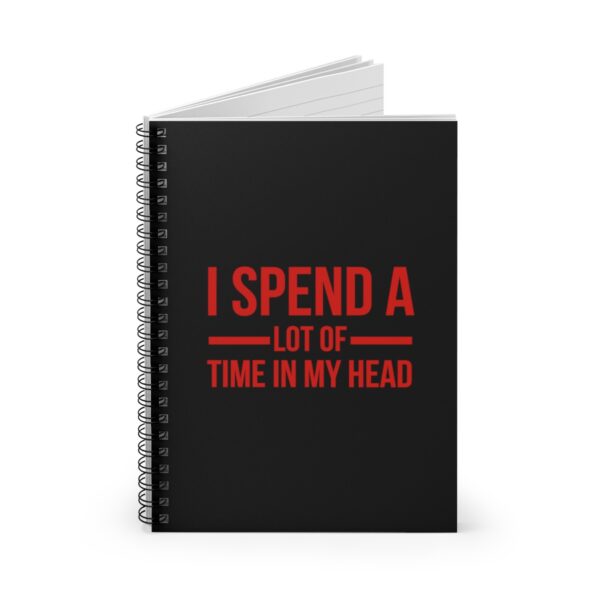 High-Quality Think Time Spiral Notebook - Ruled Line - Image 2