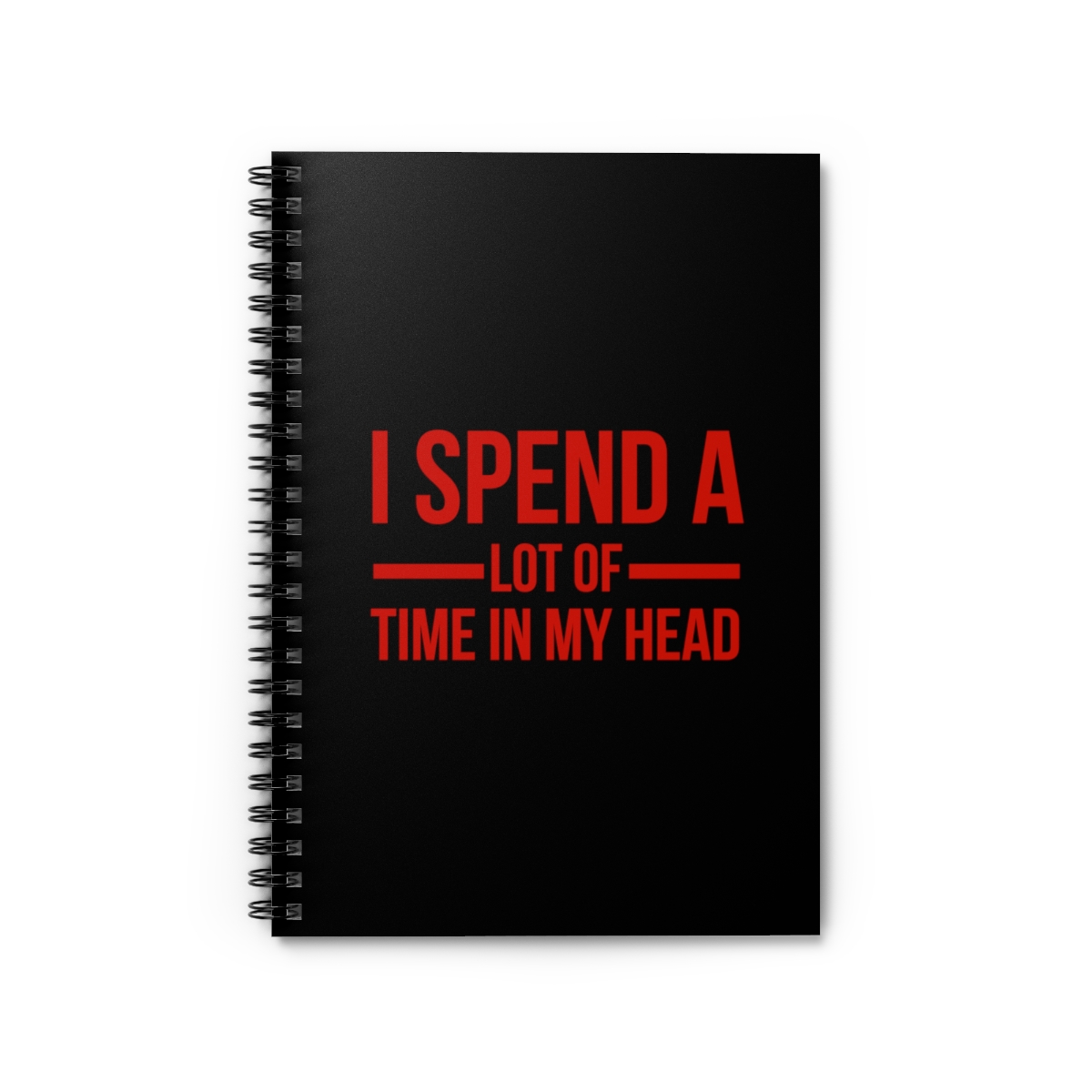 High-Quality Think Time Spiral Notebook - Ruled Line
