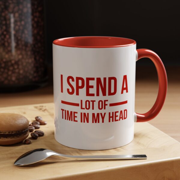 High-Quality Think Time Accent Coffee Mug, 11oz - Image 5
